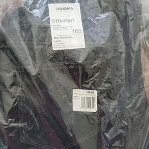 Sonoma straight jeans